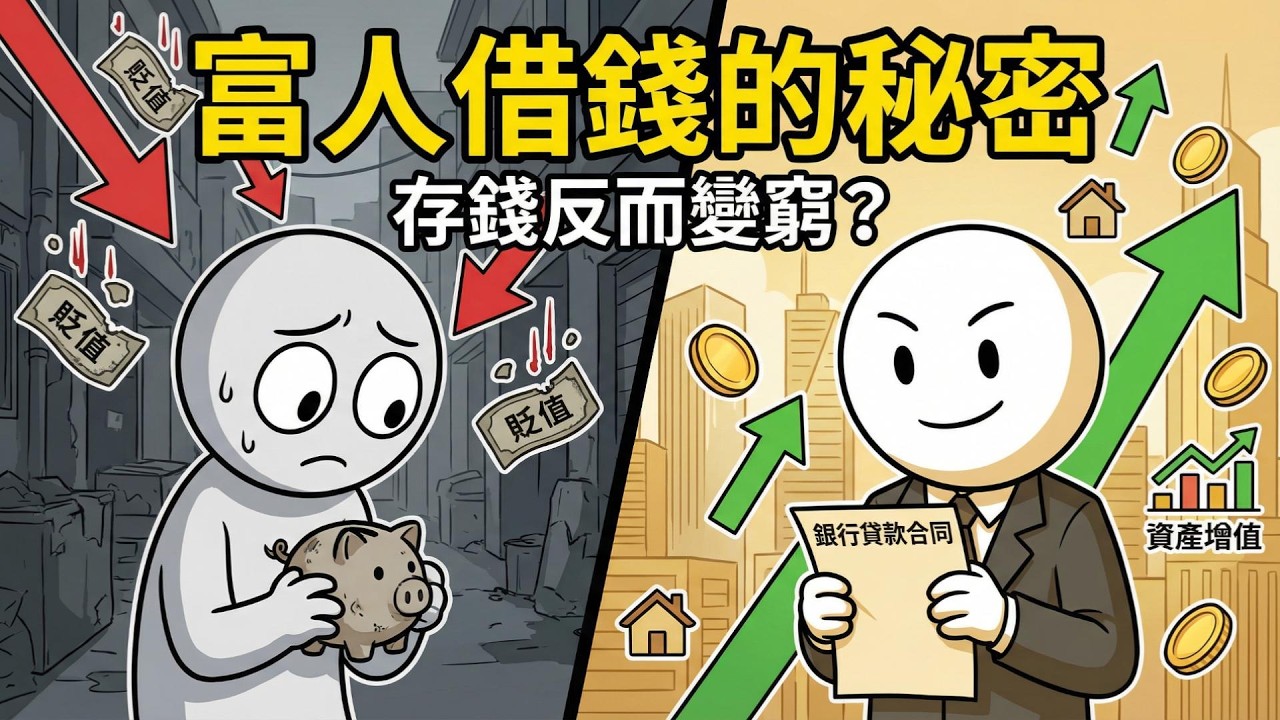 窮人拼命存錢，富人拼命借錢！顛覆三觀的“富人借貸思維”，這就是你無法跨越階級的原因！
