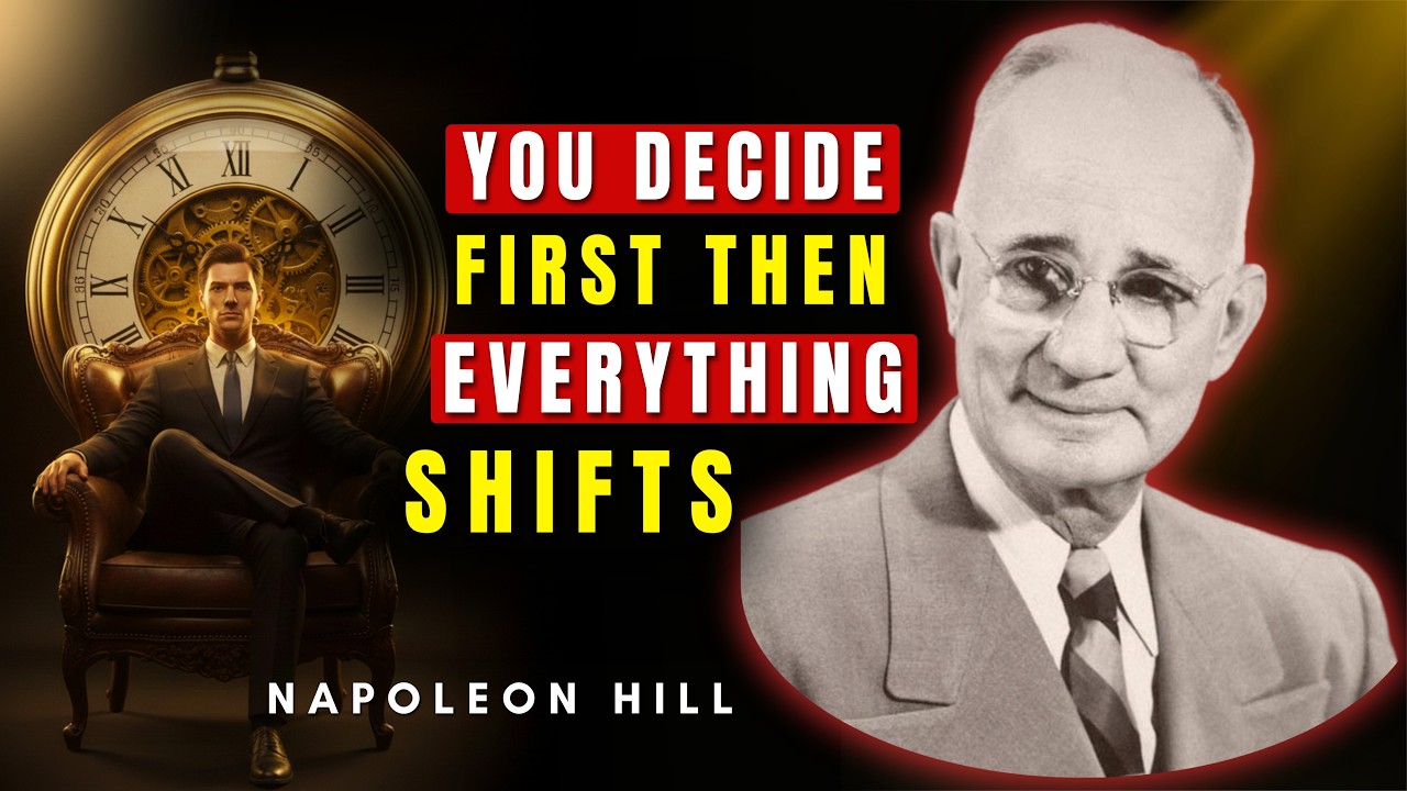 When You Truly Decide You Want A Good Life, Everything Starts Shifting | Napoleon Hill