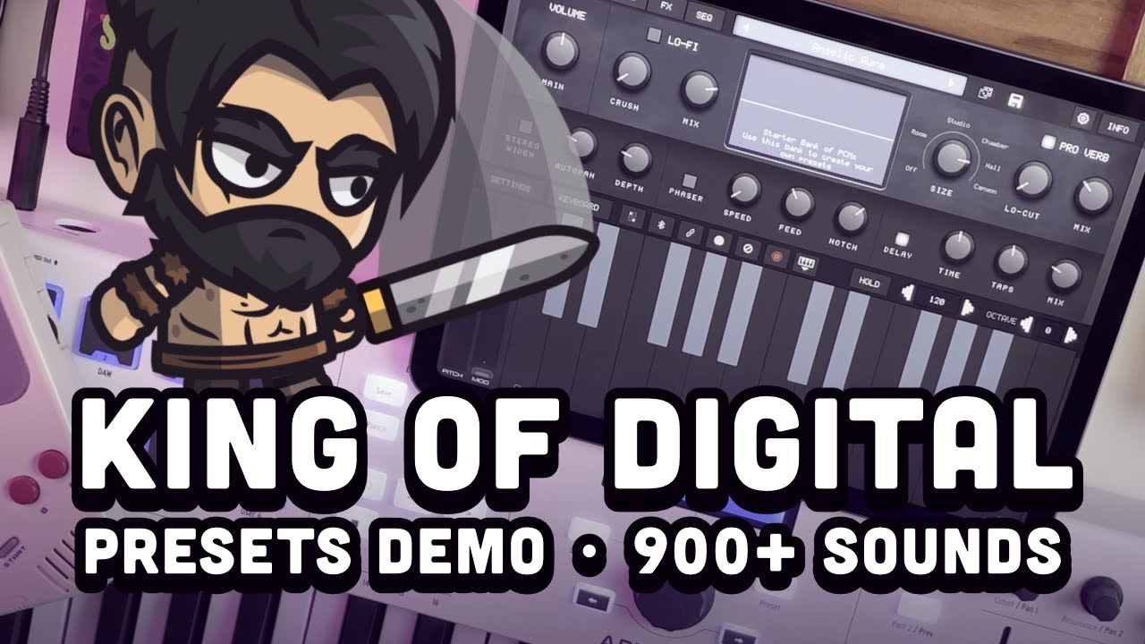 King of Digital by AudioKit Pro | Presets Demo from 900+ Sounds!