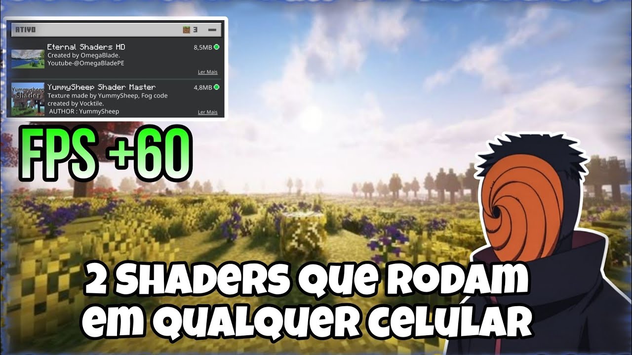 Duas Shaders que Rodam em Qualquer Celular Fraco Minecraft 1.21.70+