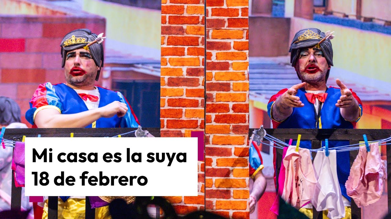 🥳🎉 COACMLG | Mi casa es la suya | Murga | 3ª Semifinal carnaval de Málaga