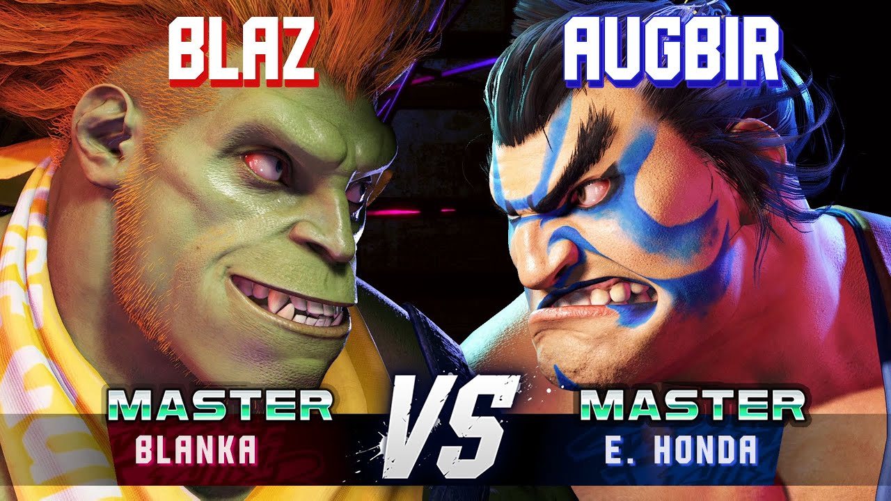 SF6 ▰ BLAZ (Blanka) vs AUGBIR (E.Honda) ▰ High Level Gameplay