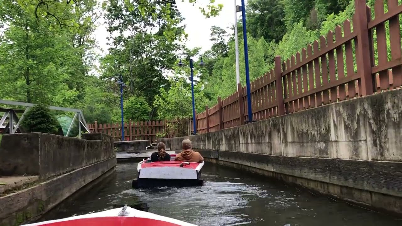 Knoebels Amusement Resort Motor Boats Ride 2025