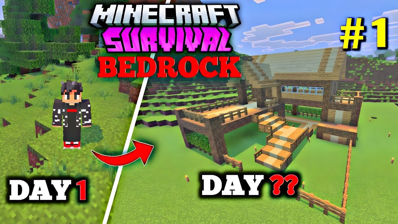 Minecraft Bedrock Survival Series EP 1