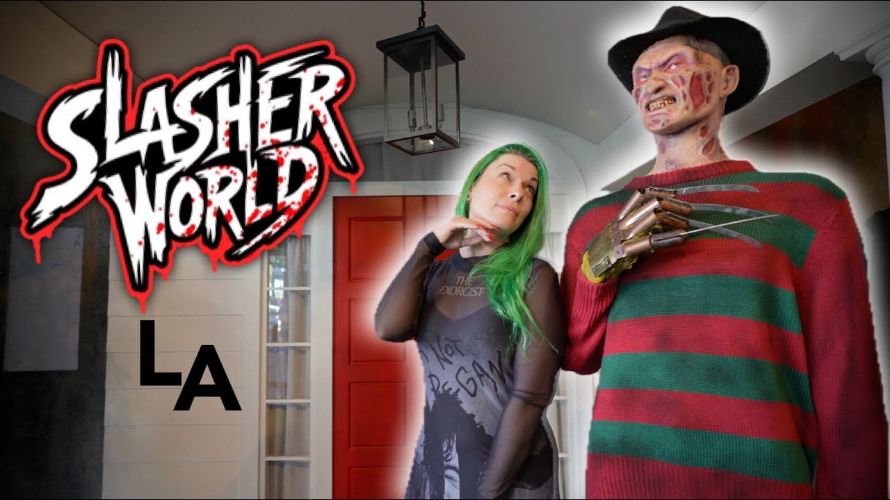 Мы посетили SlasherWorld в Лос-Анджелесе — интерактивный шоппинг-центр в стиле ужасов.