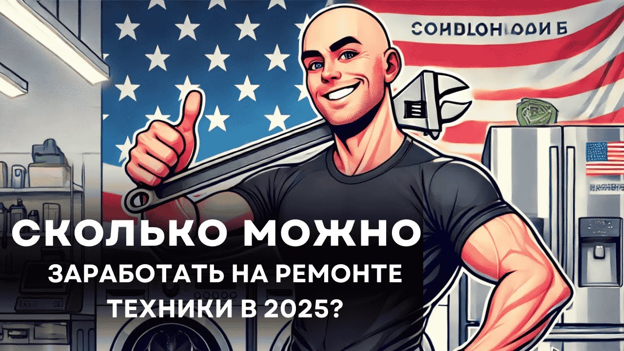 Сколько можно заработать на ремонте бытовой техники в США? Честные цифры