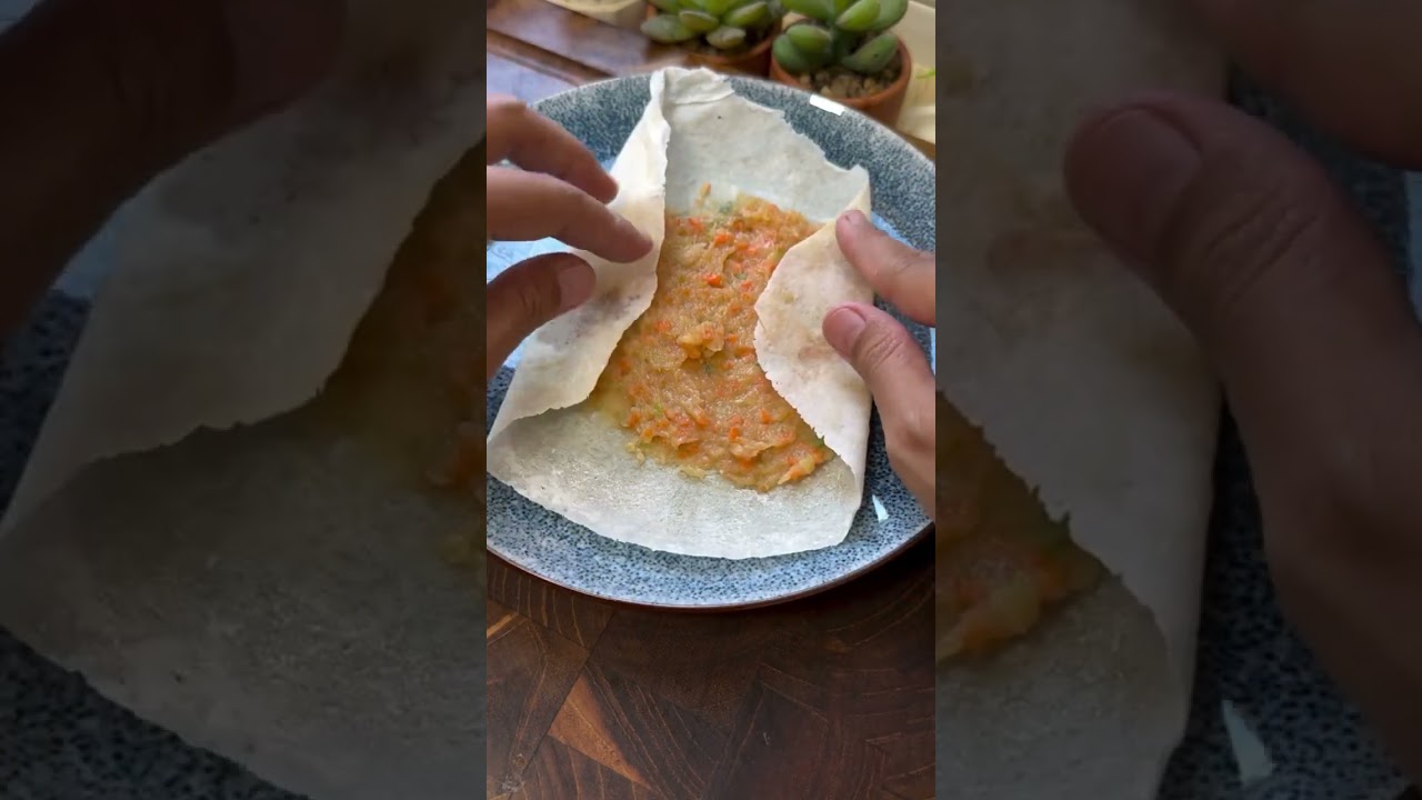 Lumpia gulung ayam