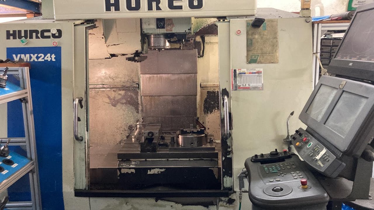 Hurco VM24t testlauf