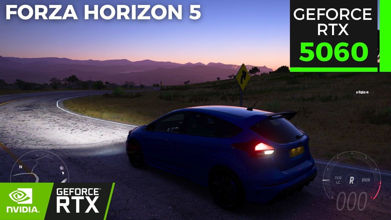 RTX 5060 8GB - Forza horizon 5 deja en ridiculo los 8GB de vram