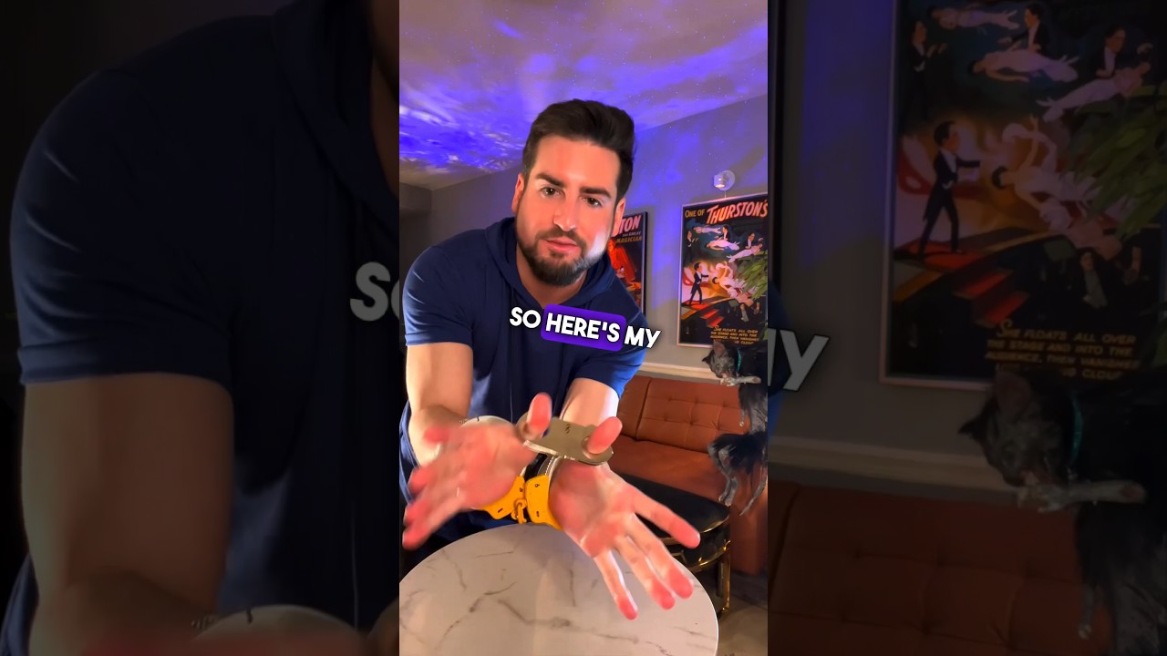 Handcuff Comparison - #magic #magician #illusion #challenge