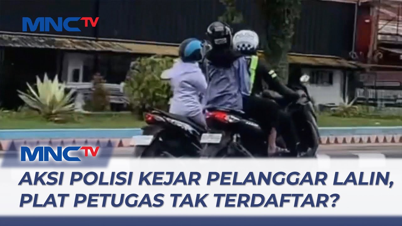 Aksi Polantas Bukittinggi Kejar Pelanggar Lalin Viral di Media Sosial - LIP 12/08