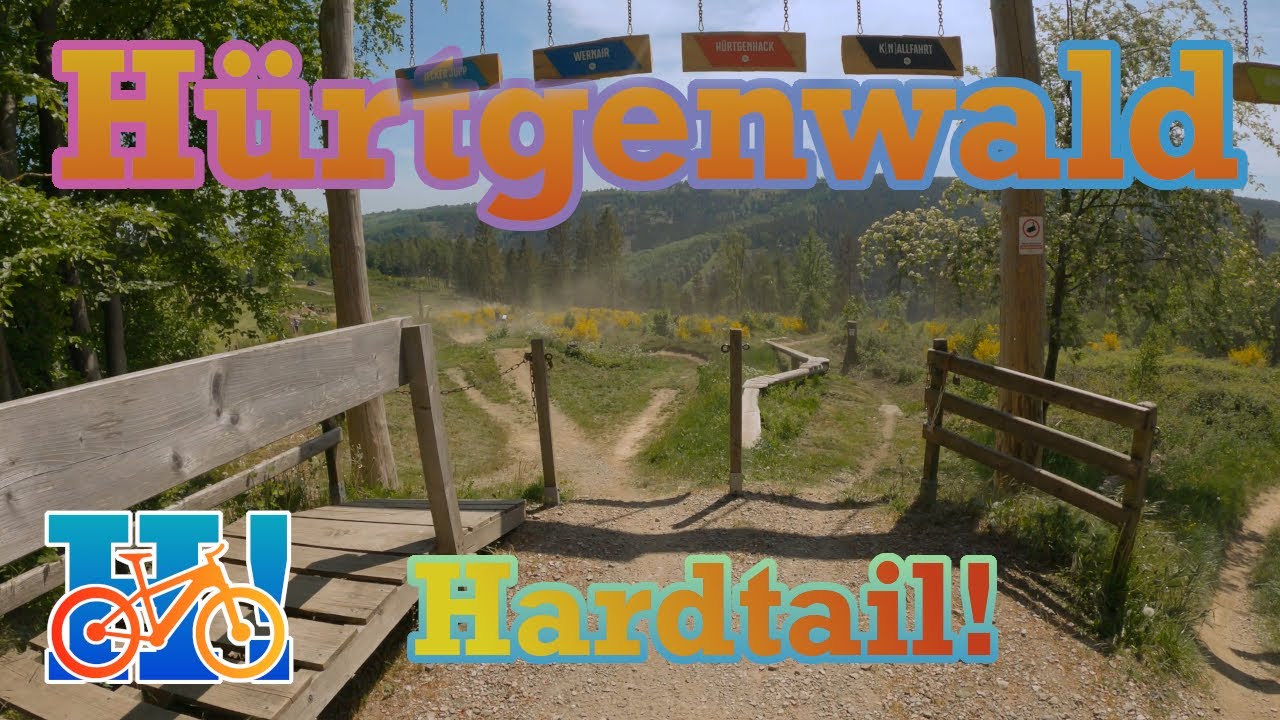 Bikepark Hürtgenwald | Pushing the hardtail to my limit.