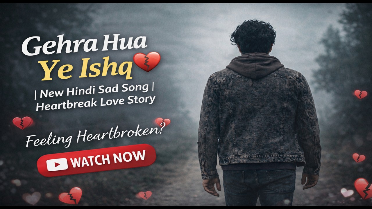 Gehra Hua Ye Ishq (Official Sad Song) | She Went Missing . Heartbreaking Love Story 2026 