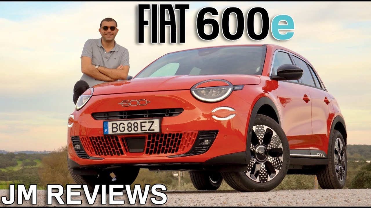 NÃO VAI SER FÁCIL HONRAR ESTE NOME 😳 NOVO FIAT 600e, ELÉCTRICO E CARO, BEM CARO!!! - JM REVIEWS 2024