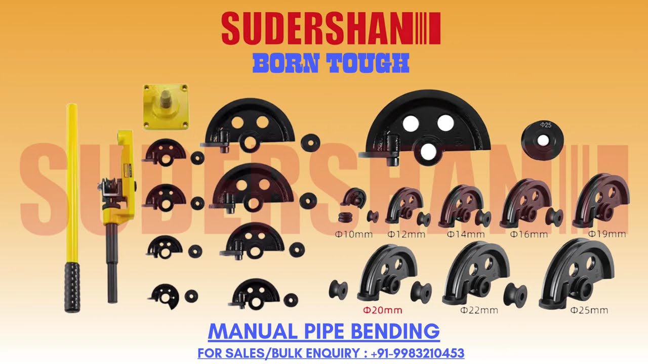 🔥Manual Pipe Bender | Tube Bending Machine 💯bend #bending  #tube #pipe #manual #steel