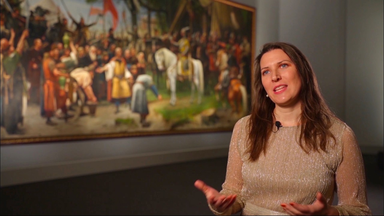 Munkácsy Mihály: HONFOGLALÁS - A Szépművészeti Múzeum tárlatán