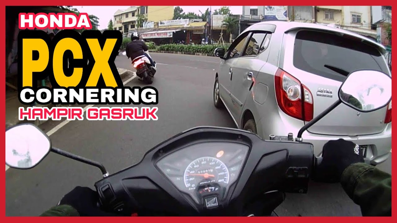 RIDING PAKE REVO FI | LIAT HONDA PCX CORNERING HAMPIR GASRUK
