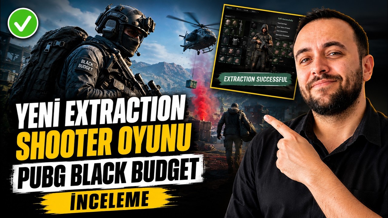 Yeni Extraction Shooter Oyunu Pubg Black Budget İnceleme