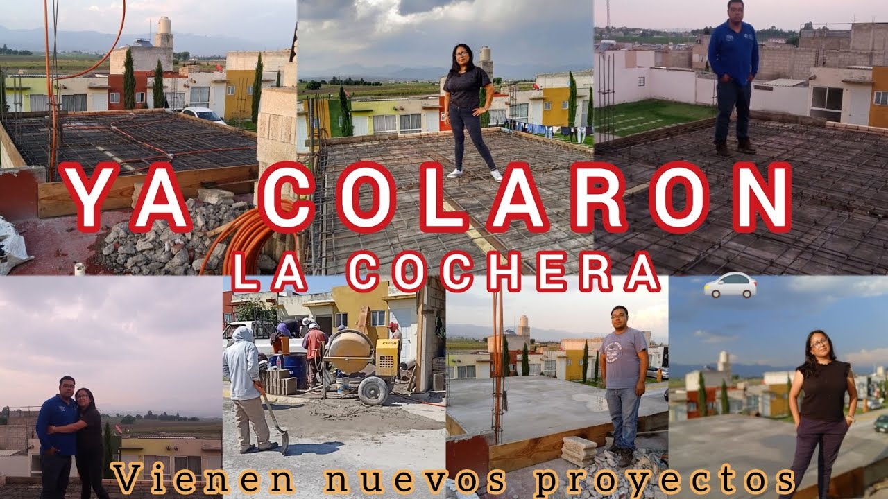 YA COLARON LA COCHERA 🚗😃 VIENEN PROYECTOS NUEVOS💯PARA NUESTRA CASA INFONAVIT #metas  #casainfonavit