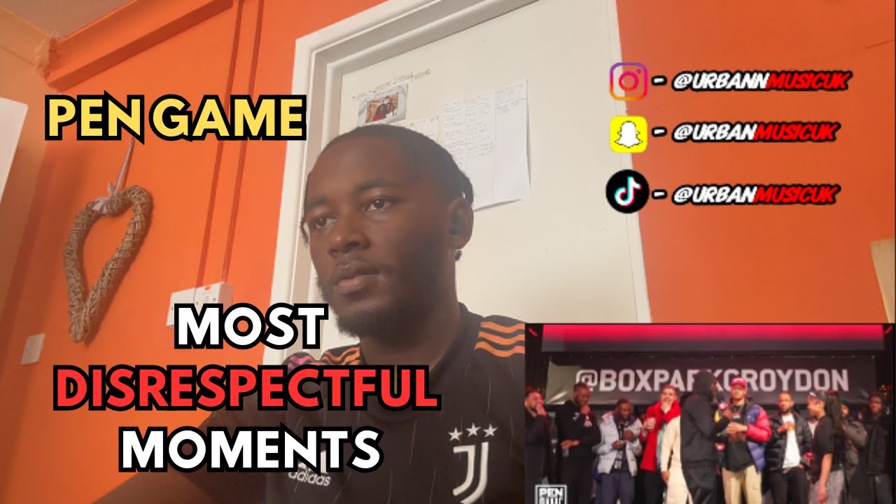 My Favorite Disrespectful ‪@PenGameRapBattle‬ moments (REACTION)