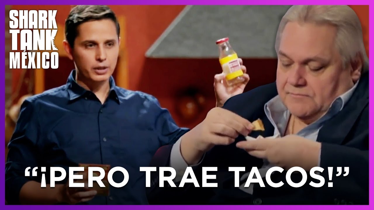 Emprendedor prepara una degustación de salsas para los Tiburones | Shark Tank Mexico