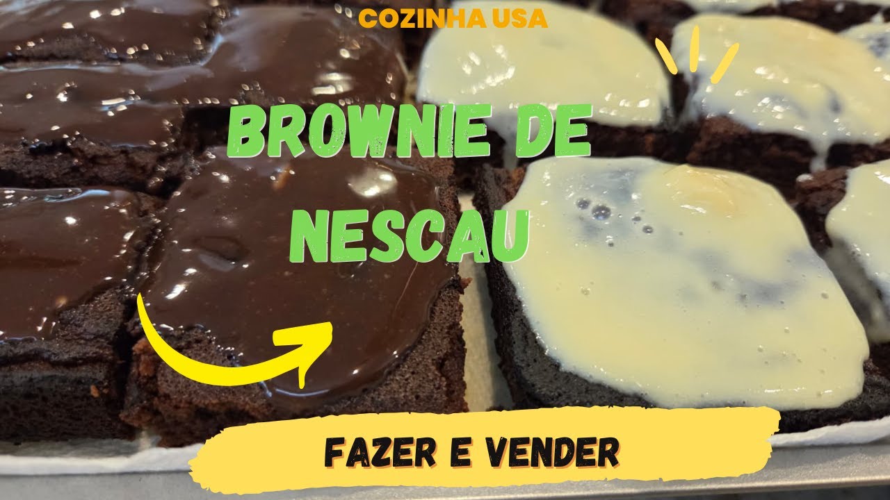 O MELHOR BROWNIE DE NESCAU DO MUNDO