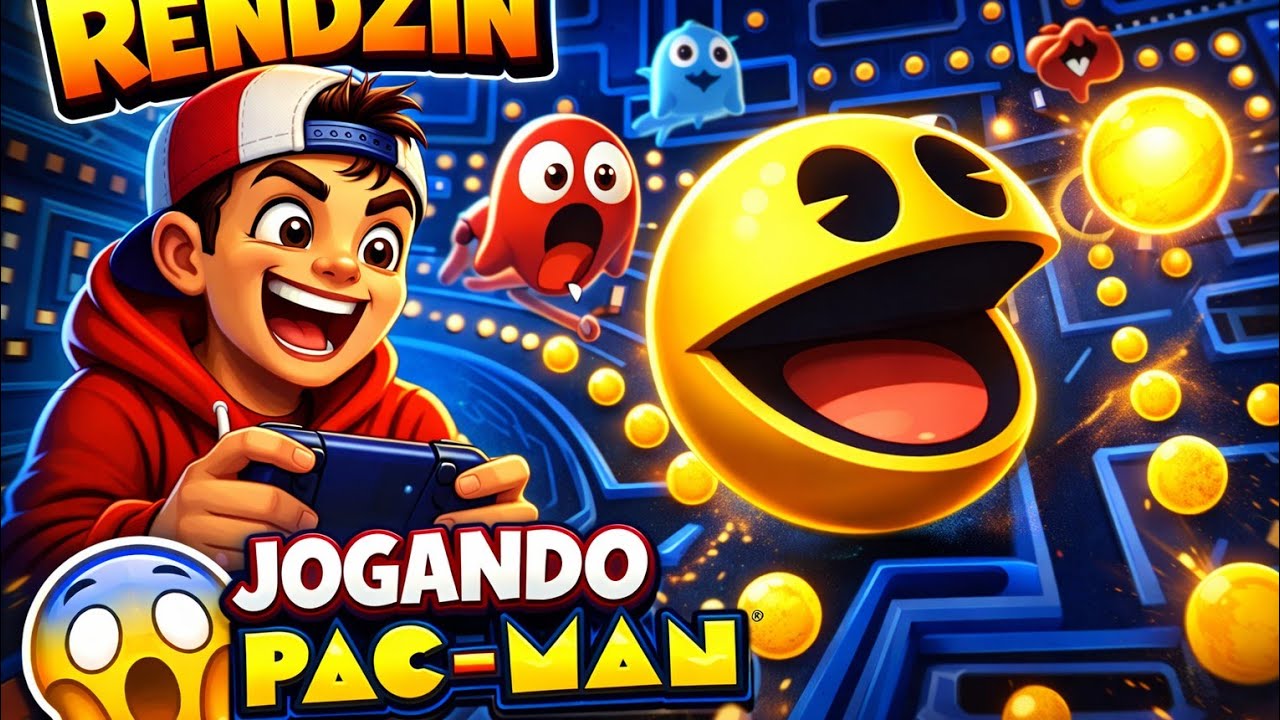 Jogando um jogo clássico (Pac-Man)