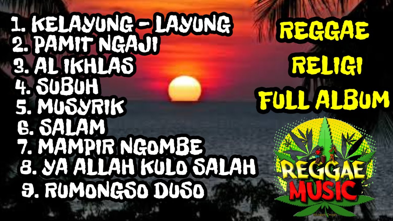 Lagu Reggae Religi Islami Jawa 2025 | Kumpulan Lagu Reggae Religi Terbaru Full Album
