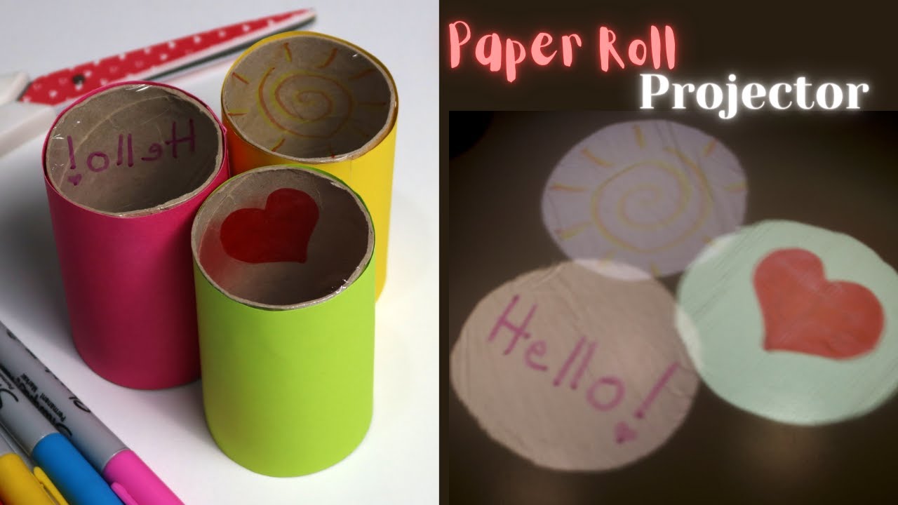 Paper Roll Craft | Paper roll projector | DIY Projects