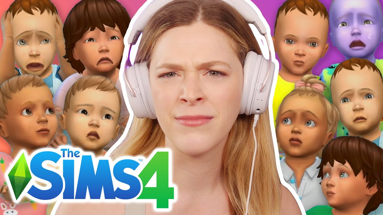 can you raise 9 infants at once in the sims 4?