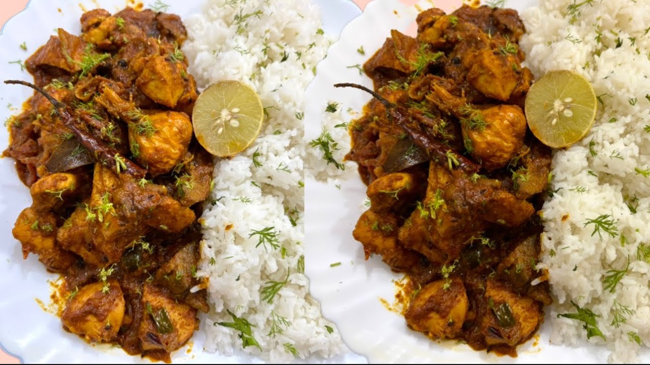 Dhaba style chicken masala recipe in Hindi // chicken recipe // chicken masala recipe // easy recipe