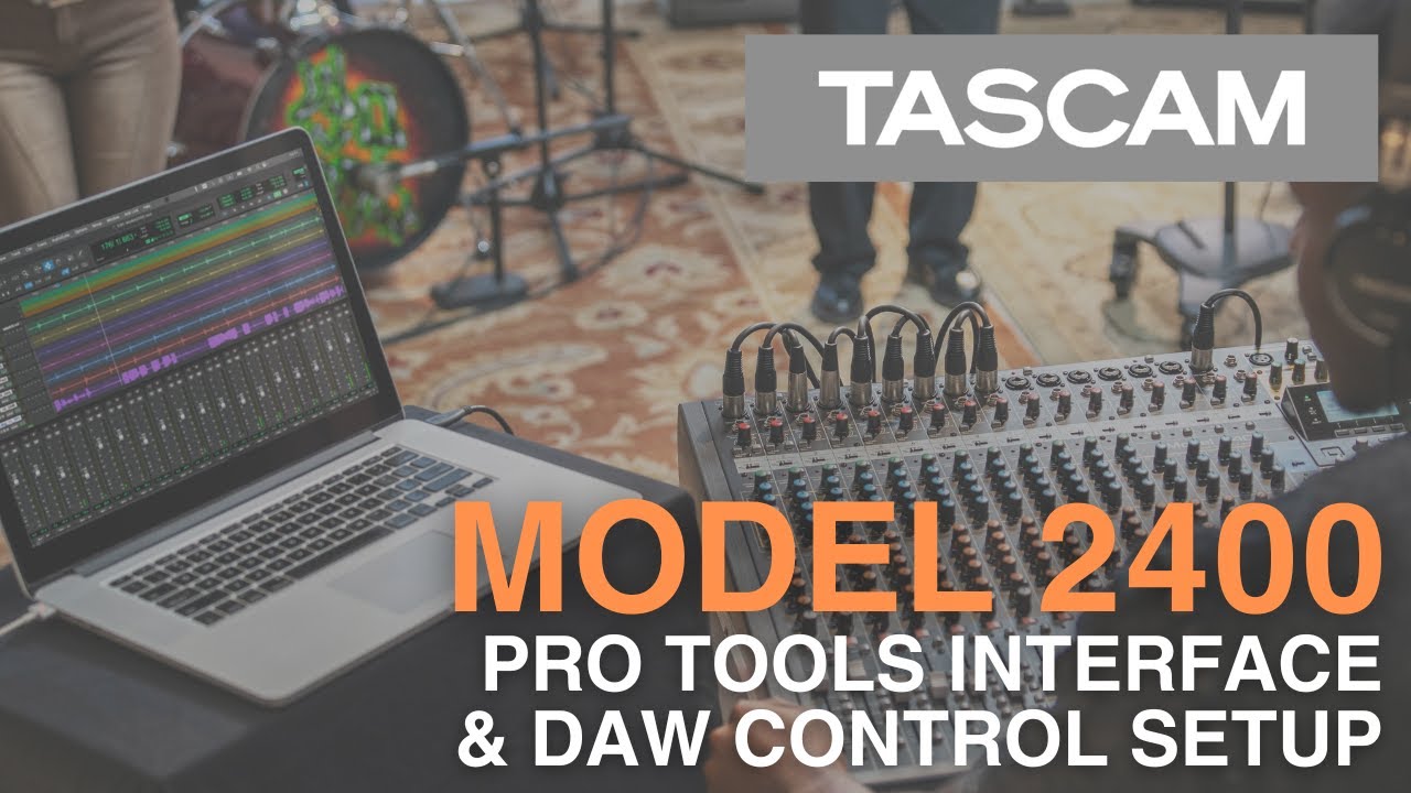 Model 2400 Pro Tools Interface and DAW Control Setup
