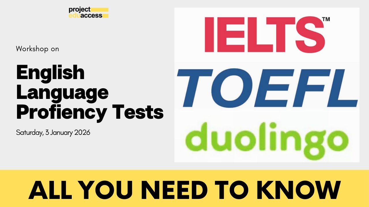 Семинар по подготовке к тестам на знание английского языка (IELTS / TOEFL / Duolingo) | Проект Ed...