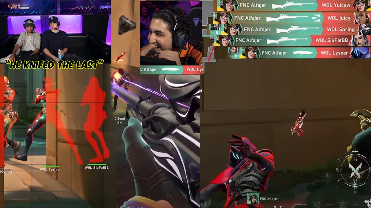 FNS Watches FNC Alfajer ACE with a Knife 'That&rsquo;s Just Disrespectful'