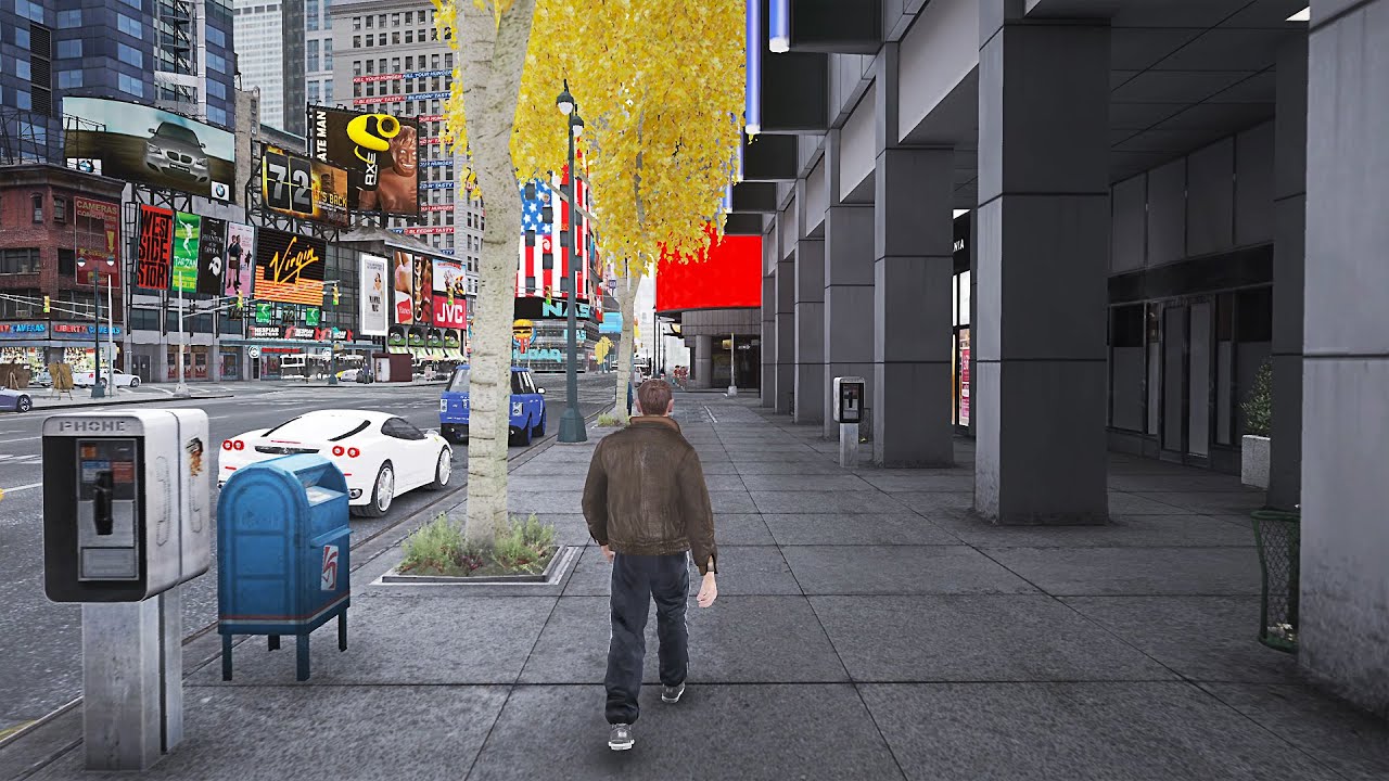 GTA IV iCEnhancer 4.0 RAW Gameplay ✪ New Photorealistic Graphics Mod on RTX™ 5090