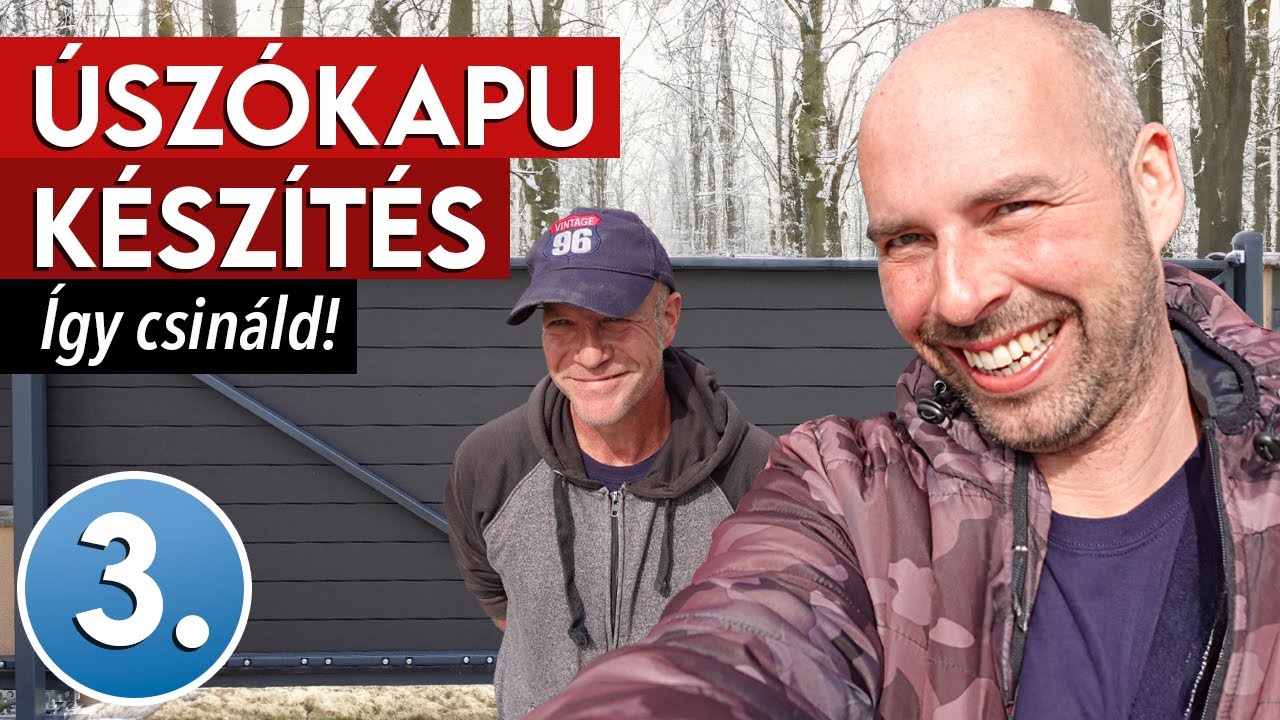 &Uacute;sz&oacute;kapu k&eacute;sz&iacute;t&eacute;s - r&eacute;szletes &uacute;tmutat&oacute; - a tervez&eacute;stől a műk&ouml;dő kapuig - Motorline Slide 1024 - #3