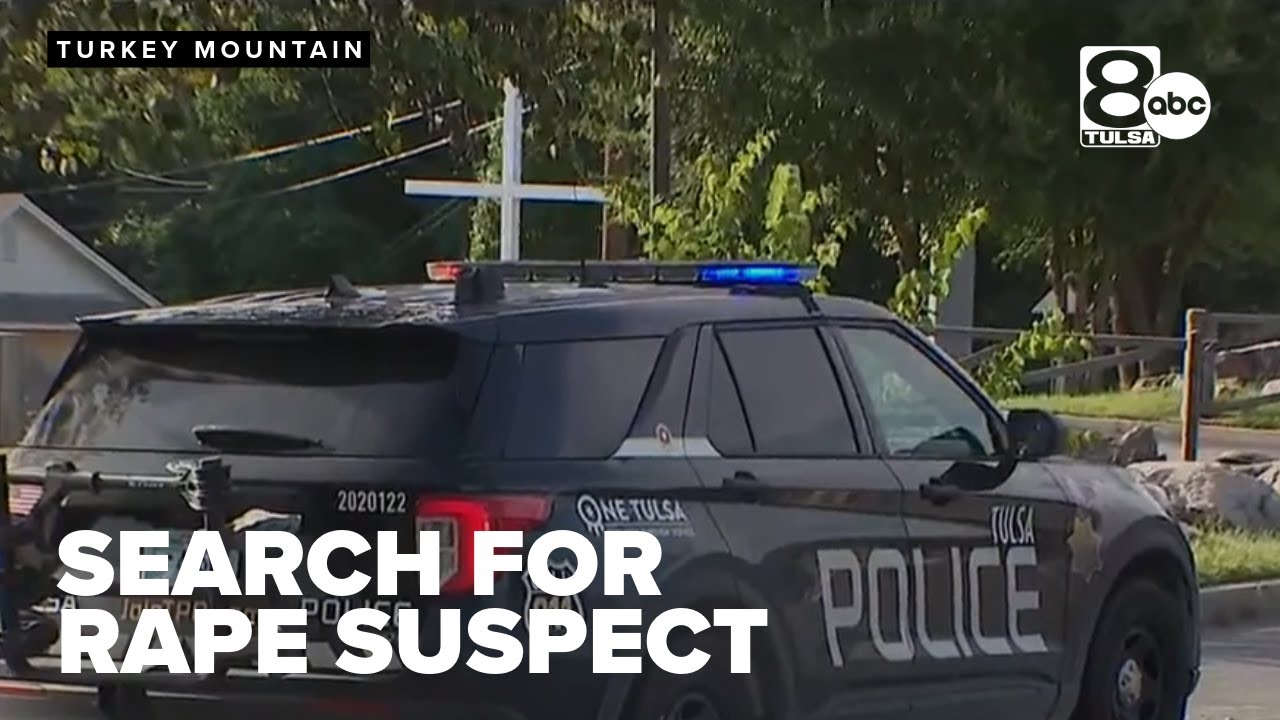 Tulsa police search for suspect after reported rape on Turkey Mountain