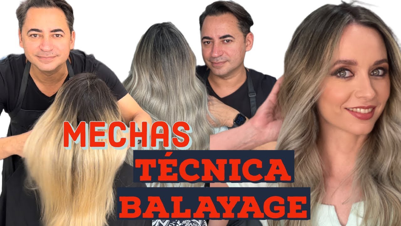 Como fazer mechas em balayage