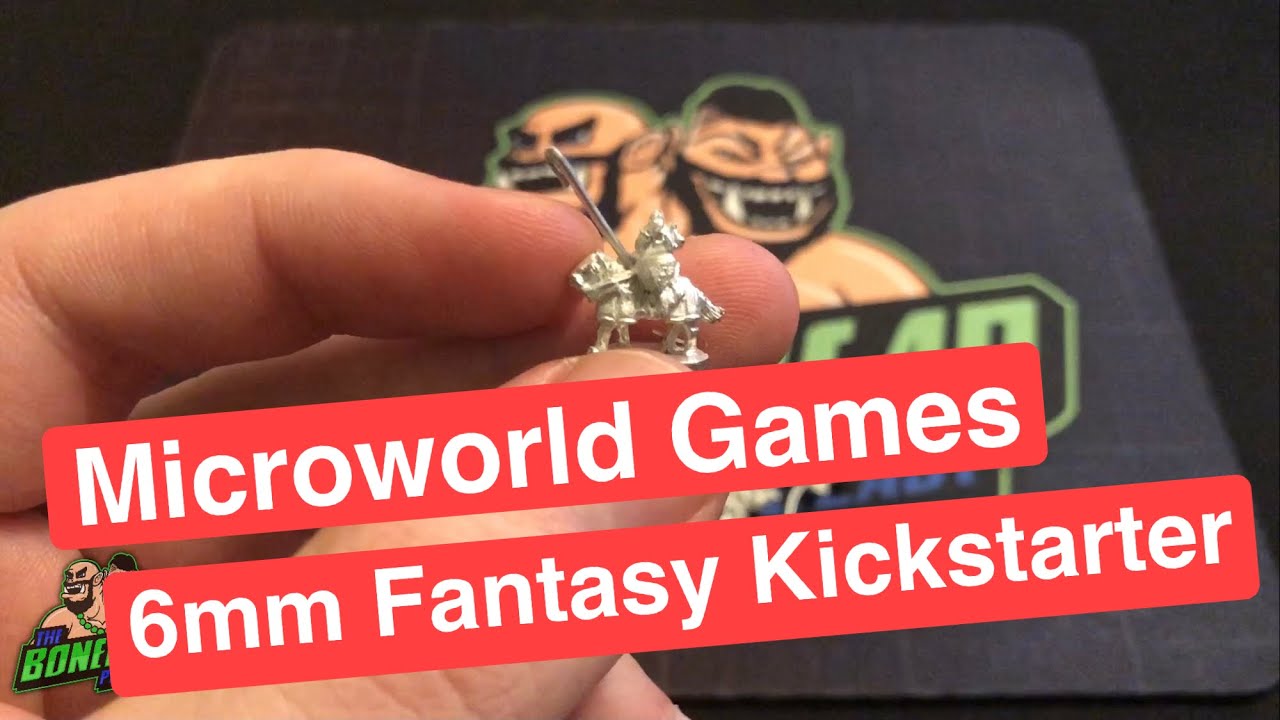 I Got Post! Microworld Games Kickstarter - 6mm Fantasy Miniatures!