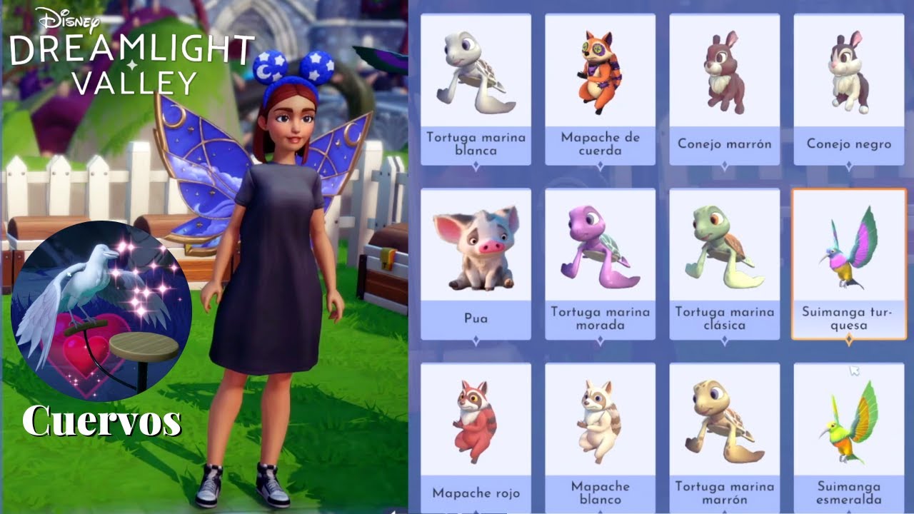 Cómo conseguir y alimentar TODOS los ANIMALES  en Disney Dreamlight Valley