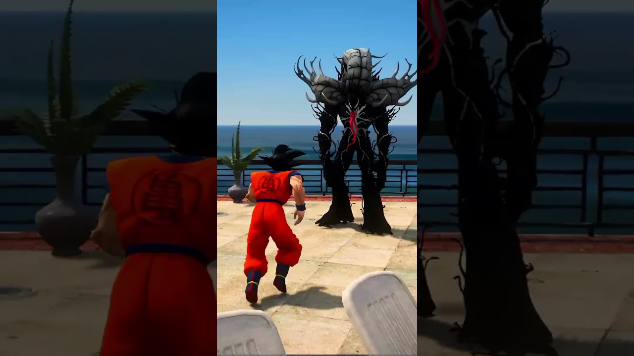Venom Controls Spider-Man's Mind! 😱 But Can HULK and GOKU Save Him? 🔥 #Shorts #spiderman #gta5