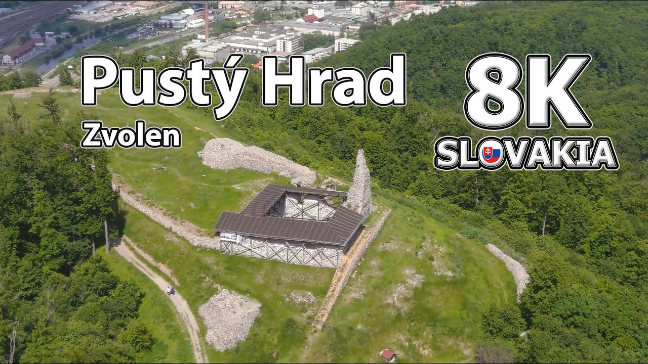Pustý Hrad (Dolný Hrad & Horný Hrad) - Zvolen 🇸🇰 8K Slovakia