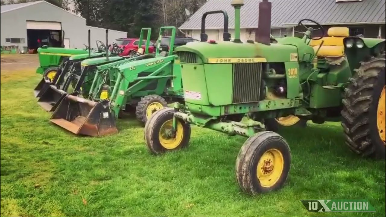 🚜🚜🚜 JOHN DEERE TRACTORS 🚜🚜🚜 10X AUCTION (AuctionTime/TractorHouse)