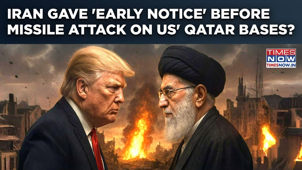 Trump's Explosive Claim On Iran Retaliation| US Was Given Early Notice About Strike On Qatar Bases?