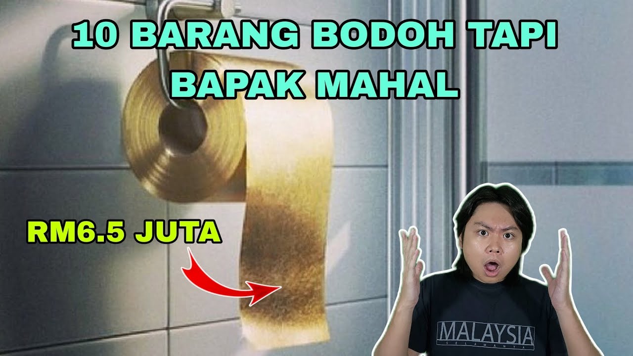 10 Barang Bodoh Tapi Bapak Mahal!