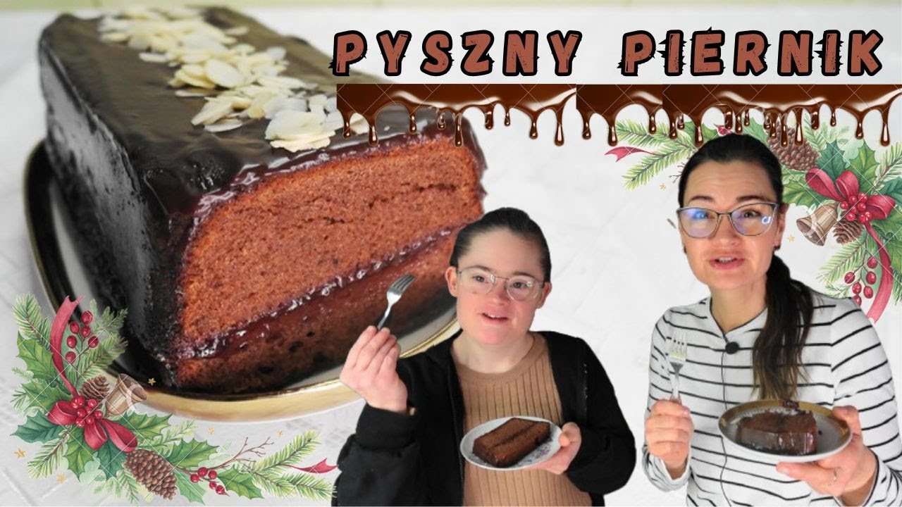 Wilgotny i słodki PIERNIK LOW CARB z nutką miodu - szybki przepis na piernik low carb.