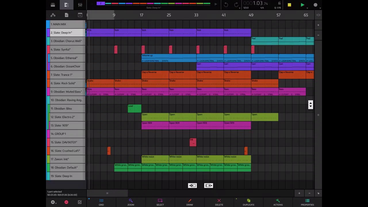Nano Studio 2 (Behind the scene) Melodic Techno #nanostudio2 #melodictechno