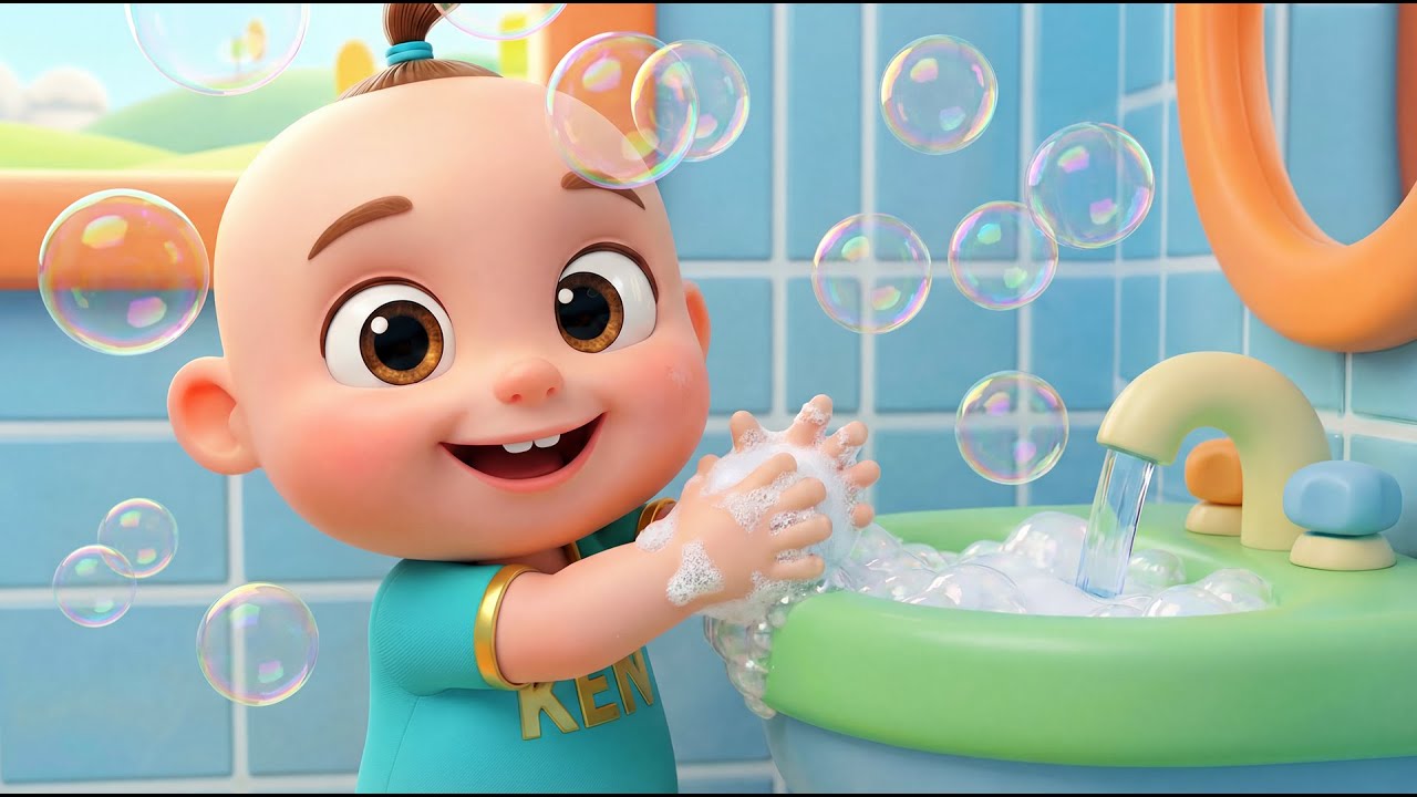 Wash Your Hands with Baby Ken & More | Fun Hygiene Kids Songs | Nursery rhymes