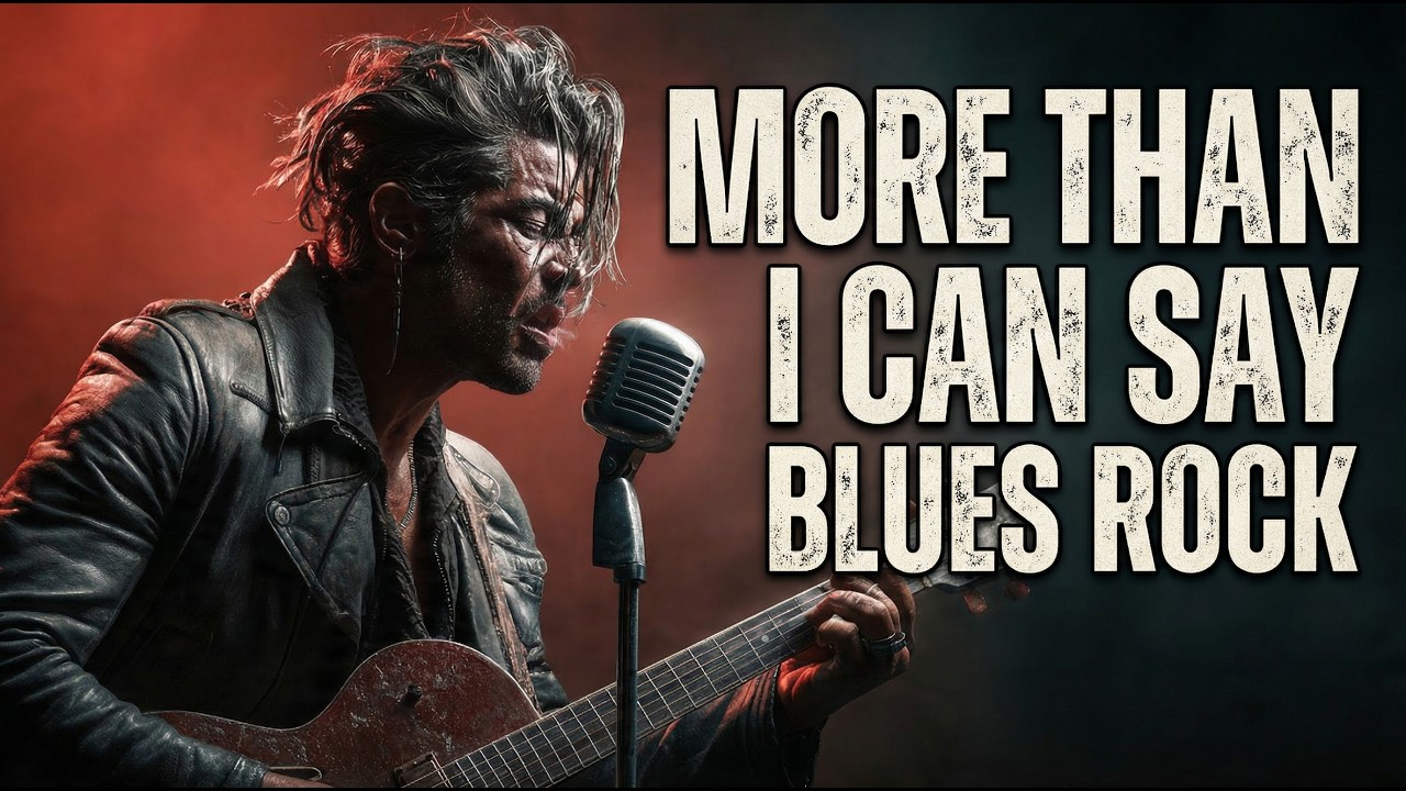 More Than I Can Say - Leo Sayer | Dark Blues Rock Cover 🔥