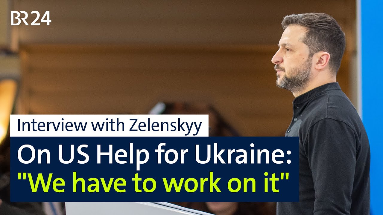 Interview with Zelenskyy on Ukraine's Future: More concrete steps are needed | MSC 2025 | BR24